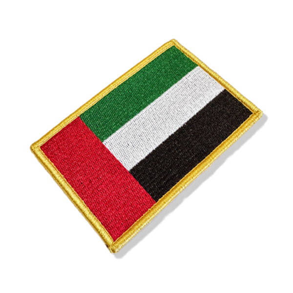 BP0210-021 Bandeira A.U.E. Patch Bordado 10,2x6,8cm - Image 3